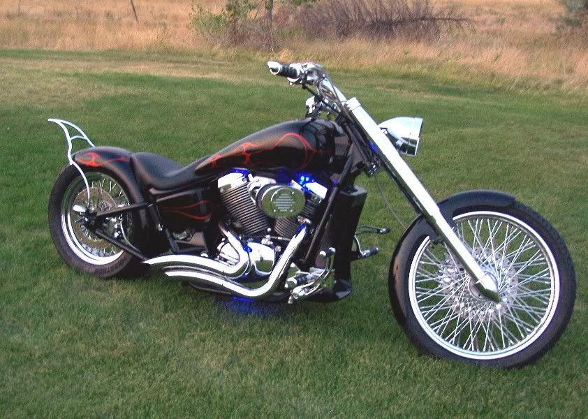 Honda shadow vlx custom wheels